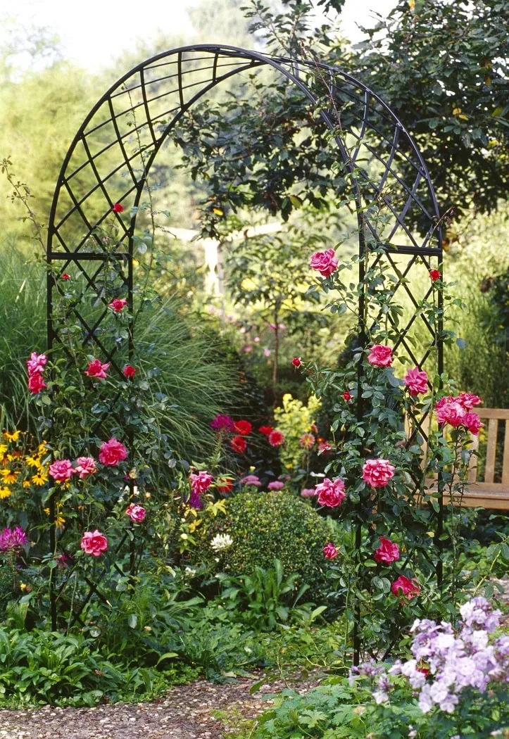 classic-garden-elements-bagatelle-rosenbogen-metall-rund-50-cm-tief image 1