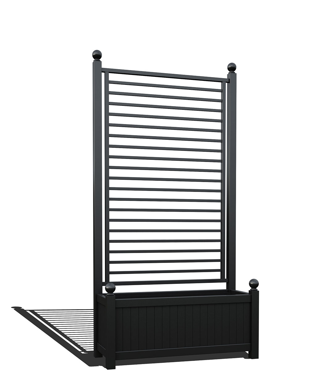 classic-garden-elements-agnon-pflanzk-bel-mit-rankgitter-schwarz image 7