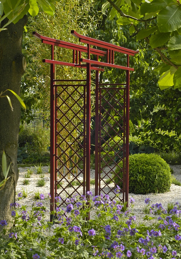 classic-garden-elements-torii-torbogen-metall-japanisch-238-cm image 1