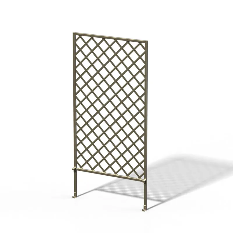 classic-garden-elements-abydos-rankgitter-metall-schwarz-119cm-rauten image 1