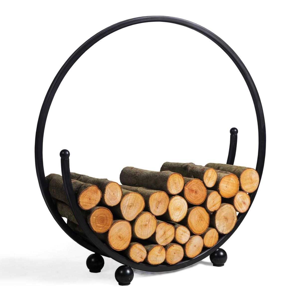 cookking-holzst-nder-80-cm-stahl-kaminholzhalter-rund image 1