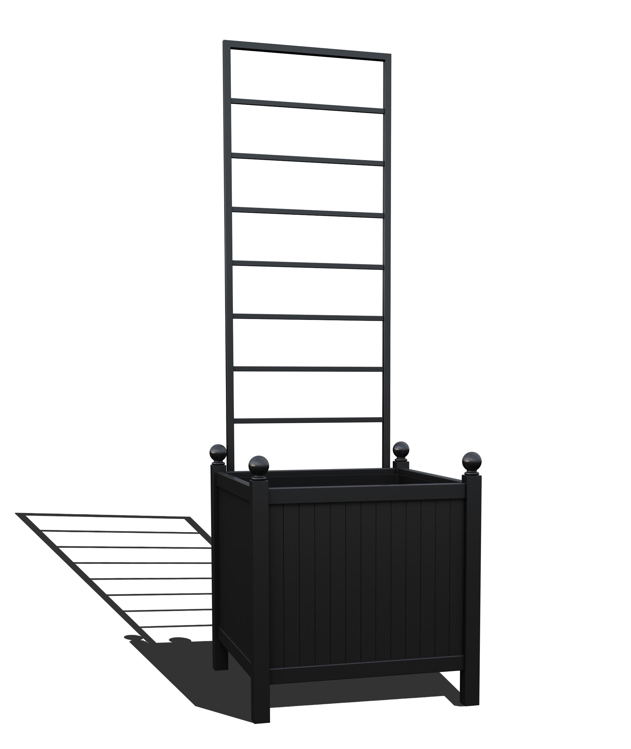 classic-garden-elements-carystos-pflanzk-bel-spalier-180-cm-schwarz image 2