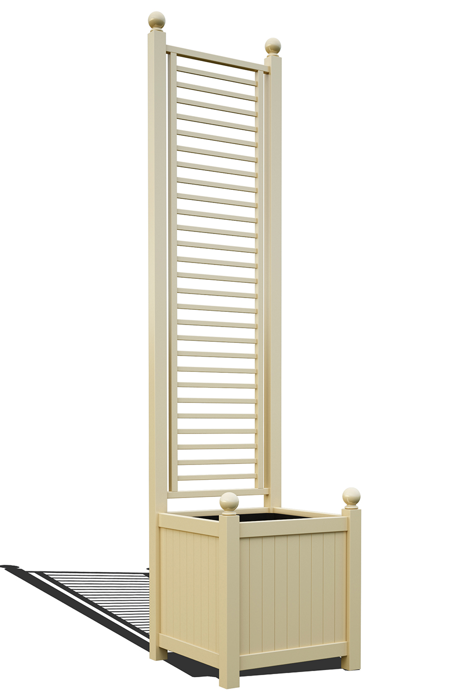 classic-garden-elements-philotas-versailler-pflanzk-bel-mit-spalier-schwarz image 2