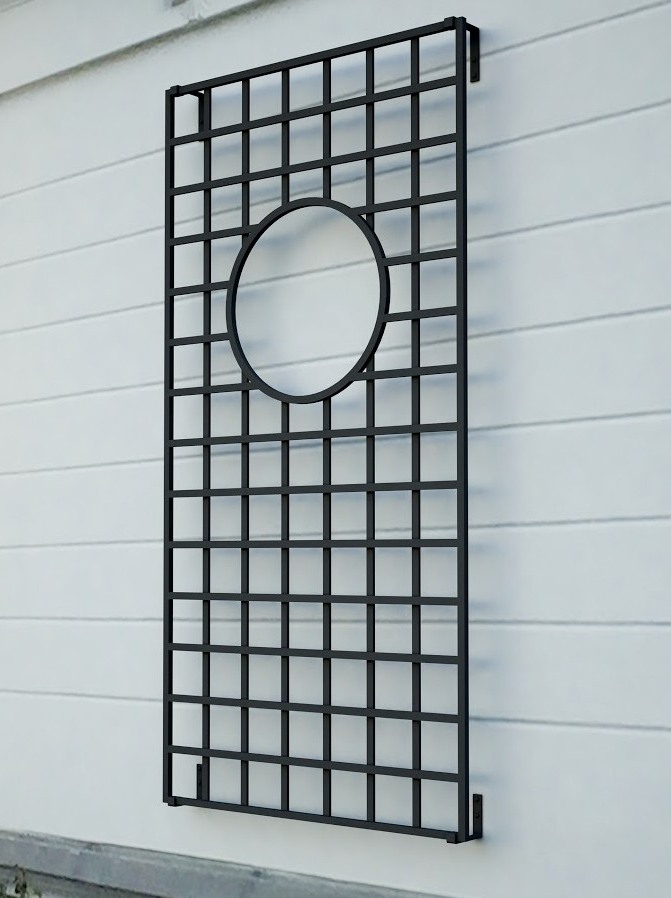 classic-garden-elements-lamport-hall-rankgitter-schwarz-200x100-cm image 1