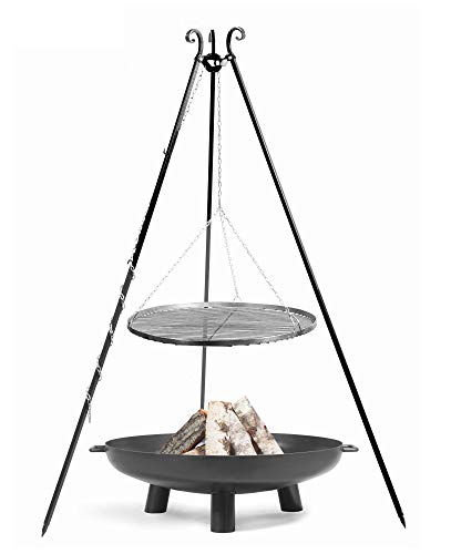 cookking-bali-schwenkgrill-set-180cm-rost-60cm-schale-70cm image 2