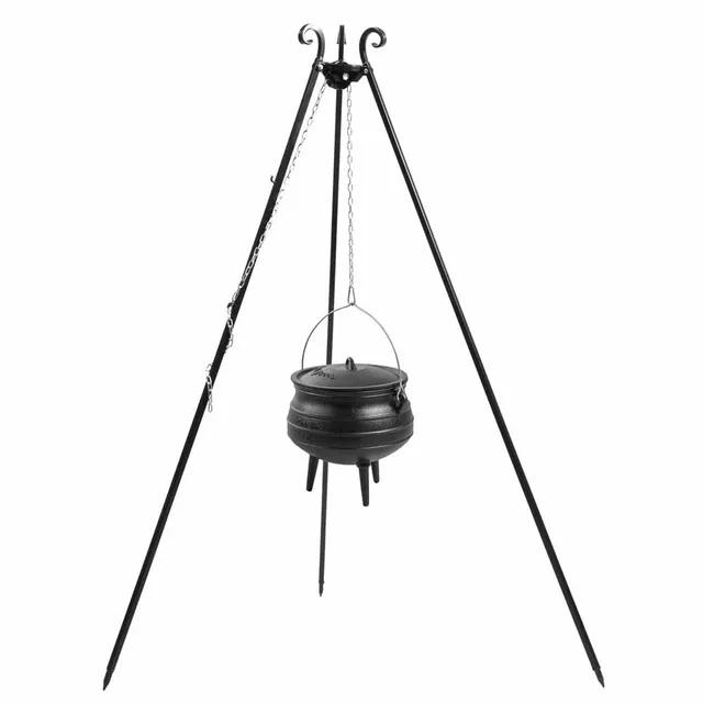 cookking-dreibein-180cm-mit-gusseisenkessel-9l-afrika image 1