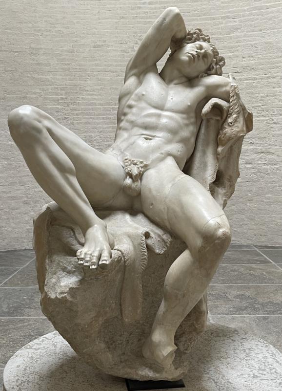 classic-garden-elements-barberinischer-faun-antike-statue-lebensgro-satyr image 7
