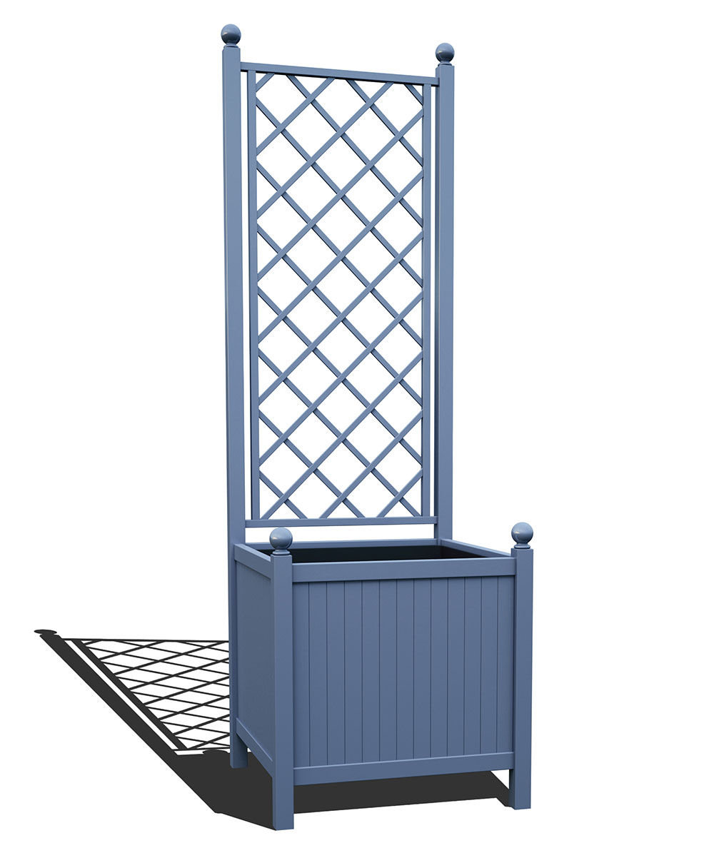 classic-garden-elements-chiomis-pflanzk-bel-mit-spalier-schwarz-60x60 image 4
