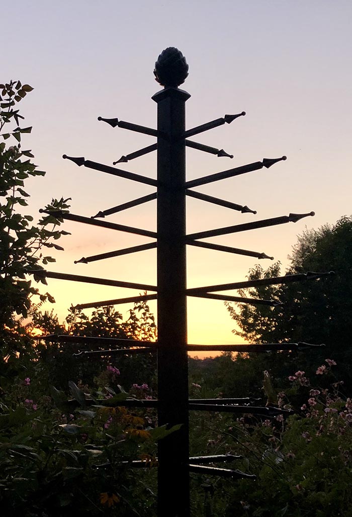 classic-garden-elements-geneva-rankobelisk-metall-220-cm image 3