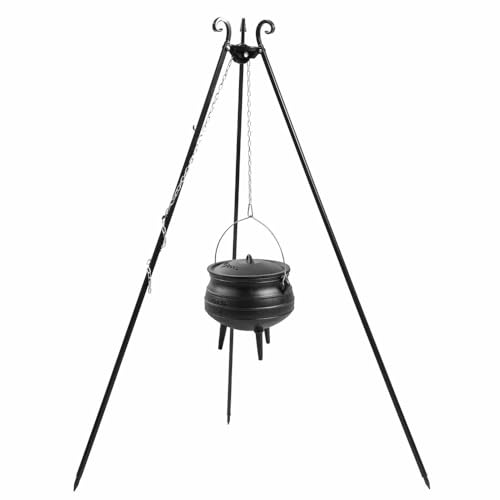 cookking-dreibein-180cm-mit-gusseisenkessel-9l-afrika image 2