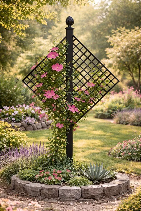 classic-garden-elements-georgia-rosenobelisk-metall-230-cm image 1