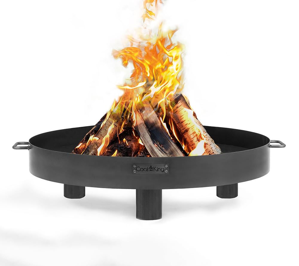 cookking-tunis-feuerschale-60-cm-flach-mit-griffen-schwarz image 2