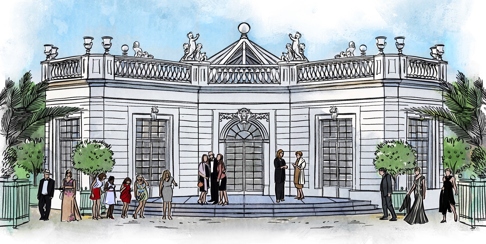 classic-garden-elements-pavillon-francais-orangerie-stahl-glas image 2