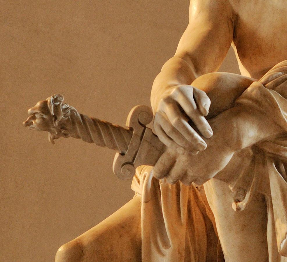 classic-garden-elements-ares-ludovisi-statue-bronze-lebensgro image 3