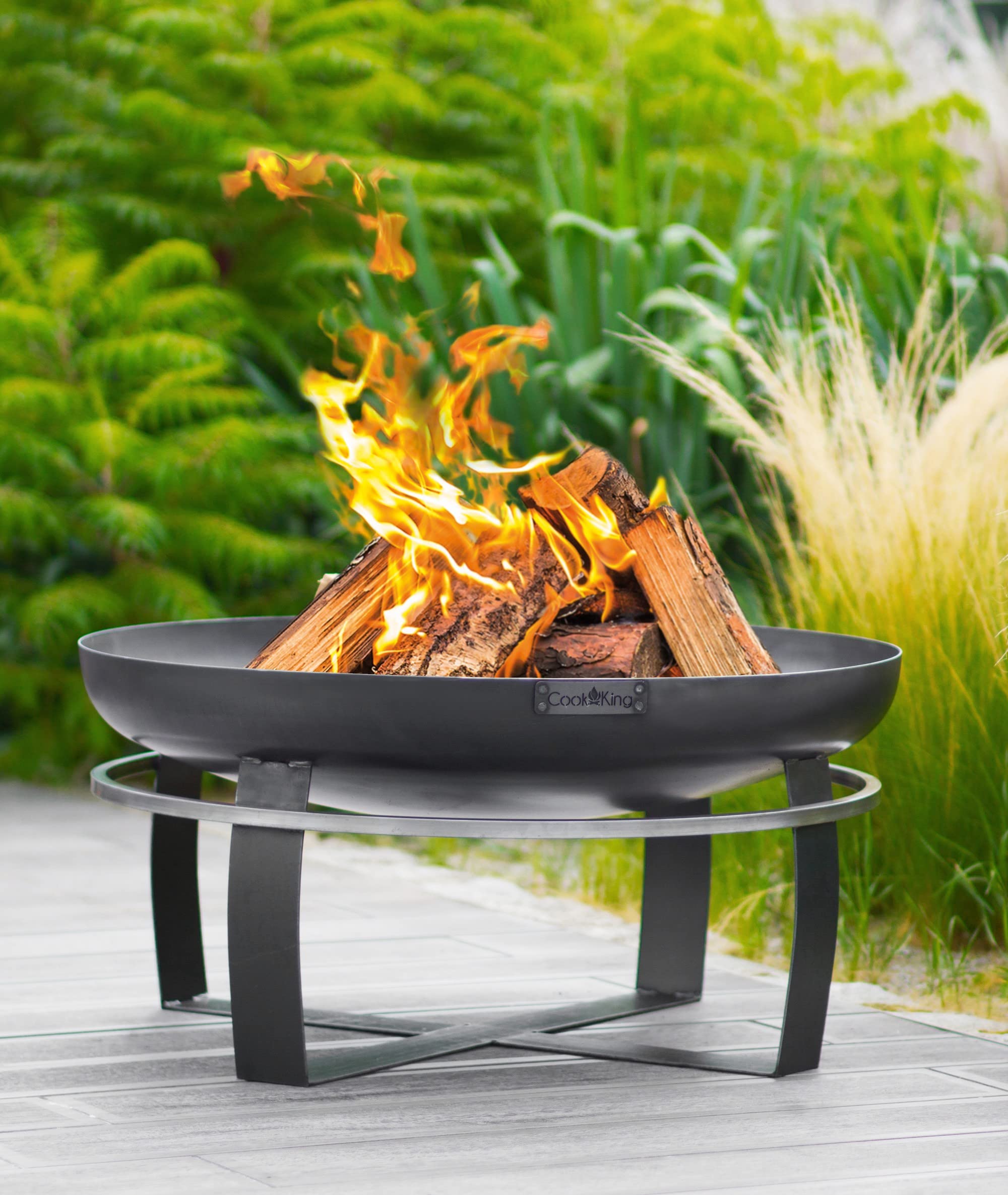 cookking-wikinger-feuerschale-80cm-stahl-mit-sch-rhaken image 7