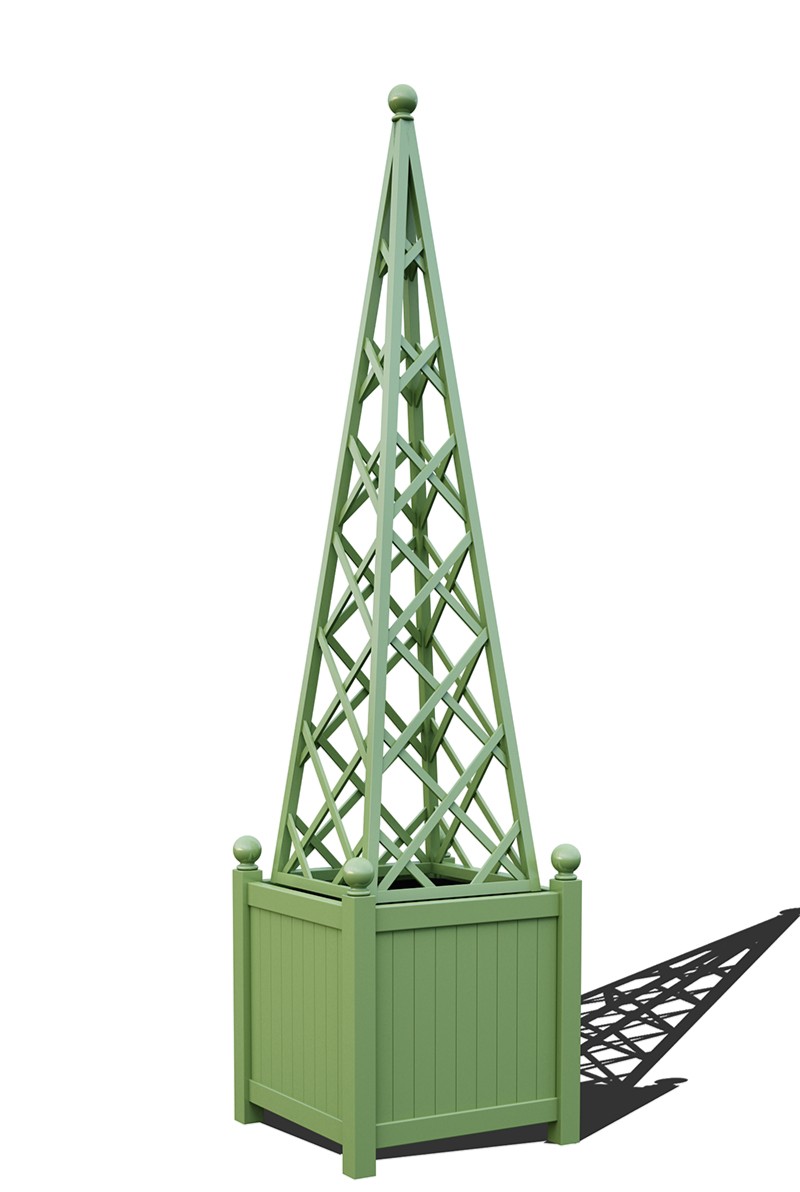 classic-garden-elements-abusir-pflanzk-bel-mit-pyramiden-rankgitter image 1