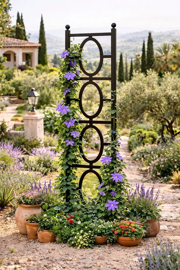 classic-garden-elements-otagon-rosenobelisk-rankobelisk-248cm image 1