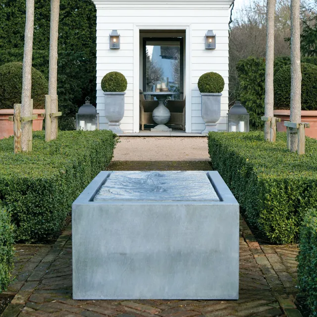 classic-garden-elements-qube-quellstein-gartenbrunnen-zink image 1
