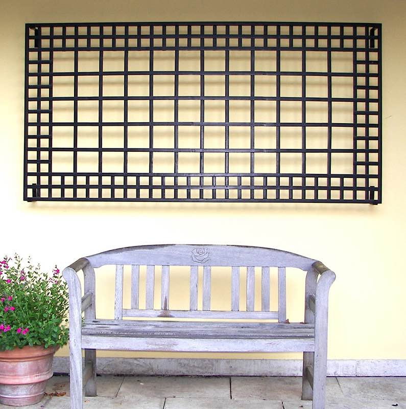 classic-garden-elements-wandspalier-metall-200x100-schwarz image 8