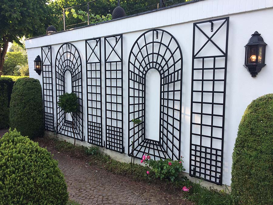 classic-garden-elements-croome-wandrankgitter-metall-44x200-schwarz image 3