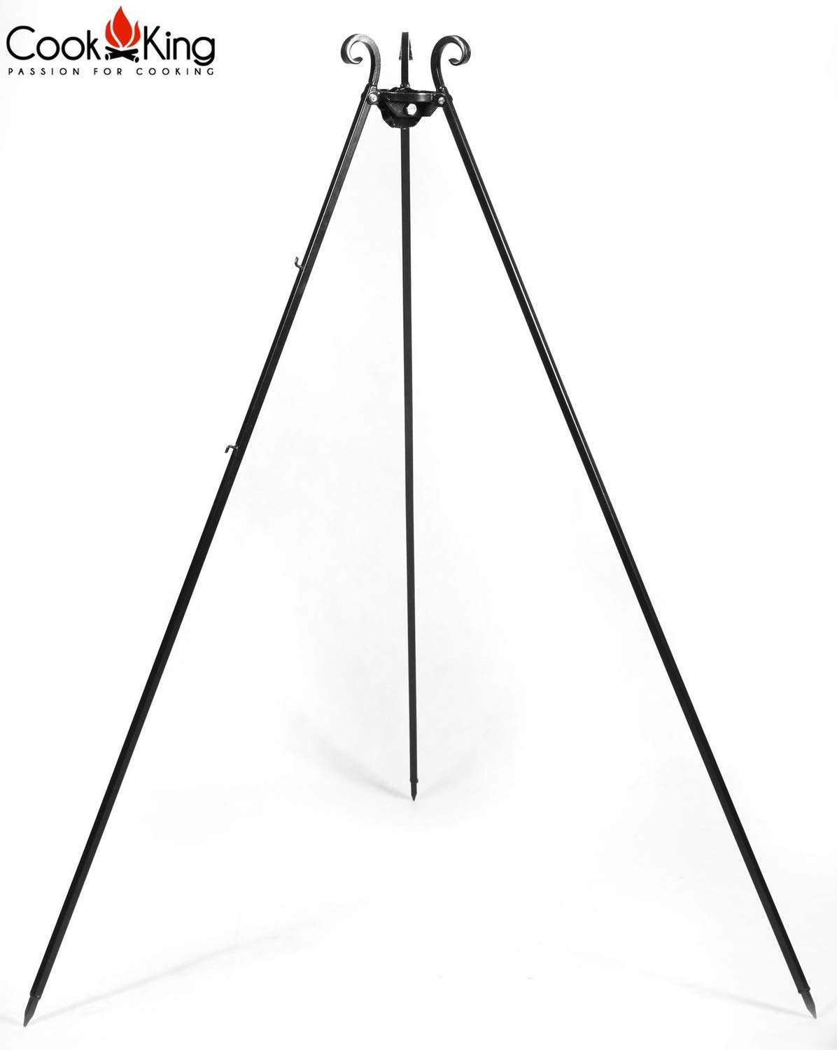 cookking-schwenkgrill-dreibein-180-cm-mit-wok-60-cm-stahl image 3