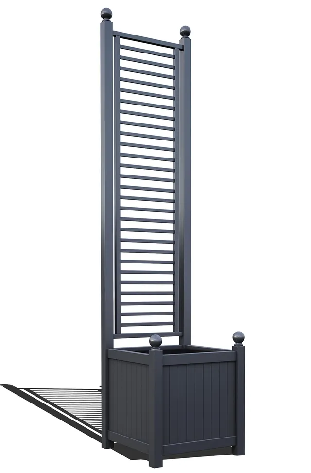 classic-garden-elements-philotas-versailler-pflanzk-bel-mit-spalier-schwarz image 1