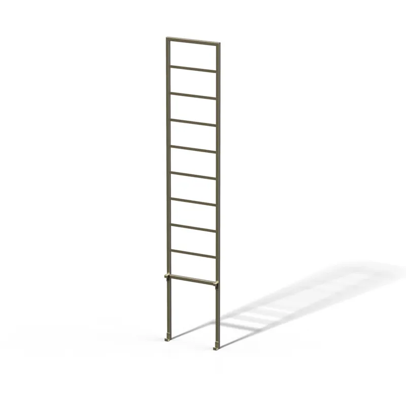 classic-garden-elements-pegai-rankgitter-metall-schwarz-139-cm image 1