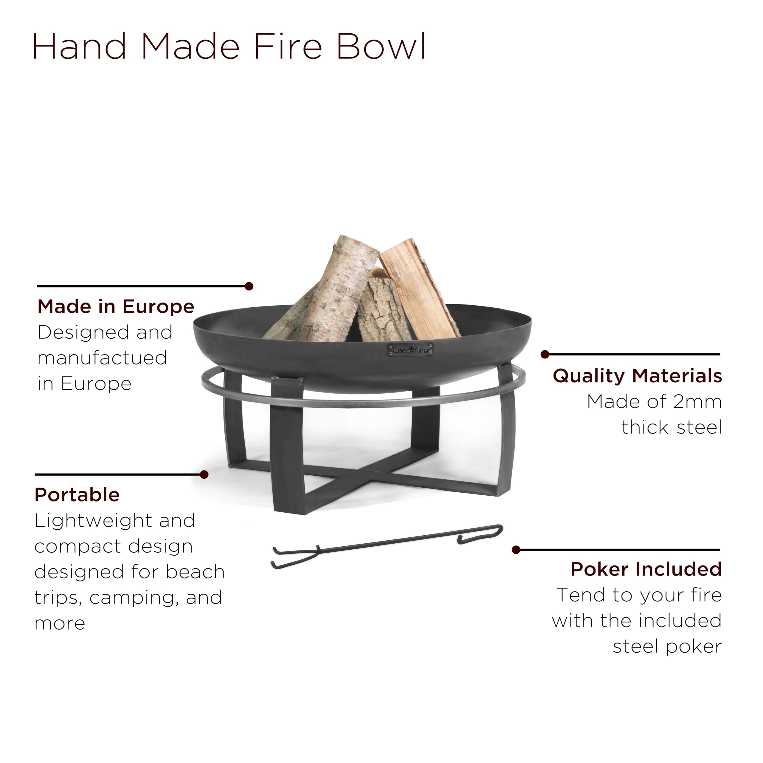 cookking-wikinger-feuerschale-80cm-stahl-mit-sch-rhaken image 3