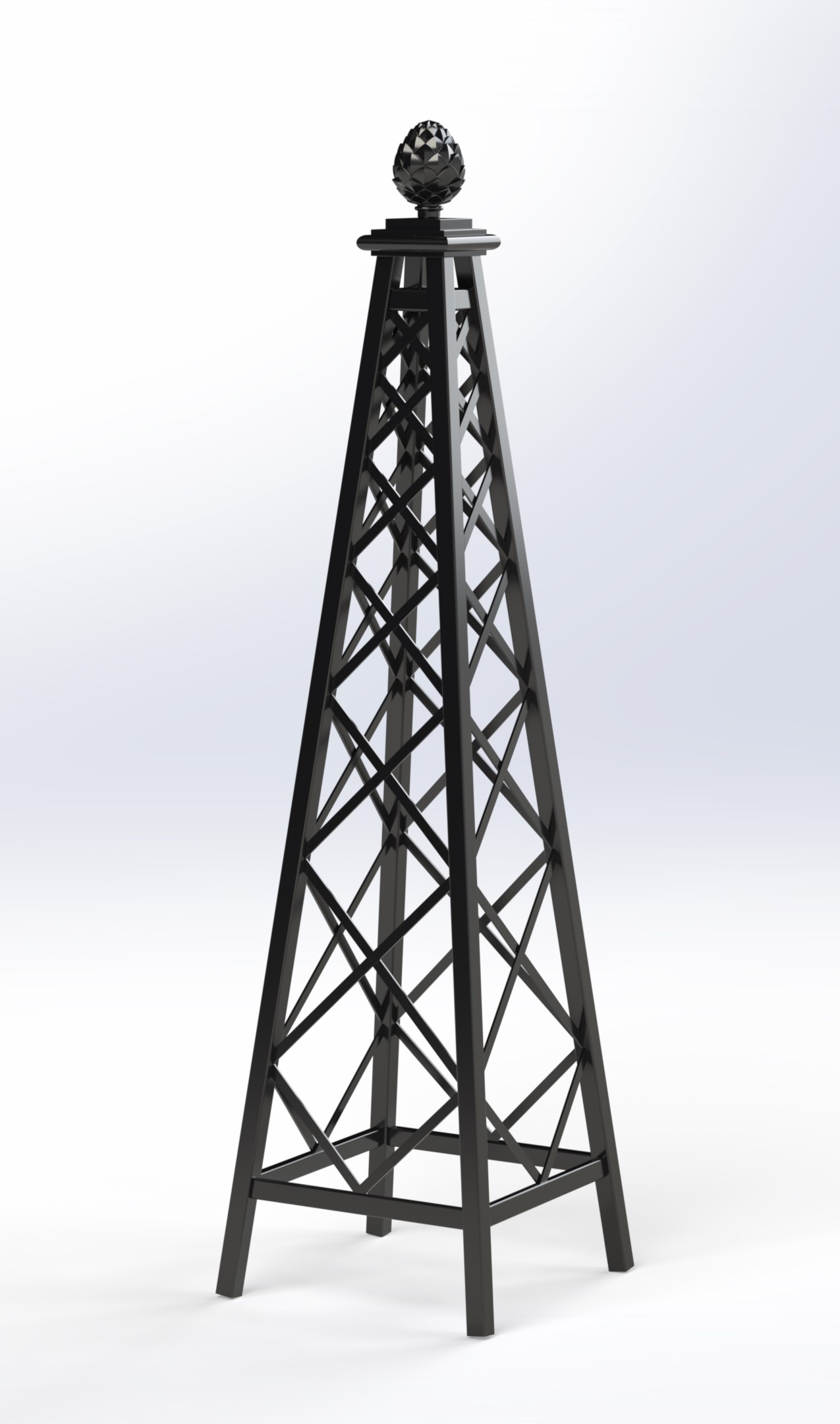 classic-garden-elements-malmaison-rosenpyramide-rankobelisk-metall image 2