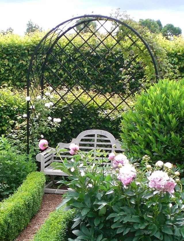 classic-garden-elements-villandry-rosenlaube-metall-280-cm-schwarz image 1