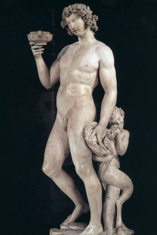 classic-garden-elements-bacchus-gartenstatue-bronze-nachguss image 1