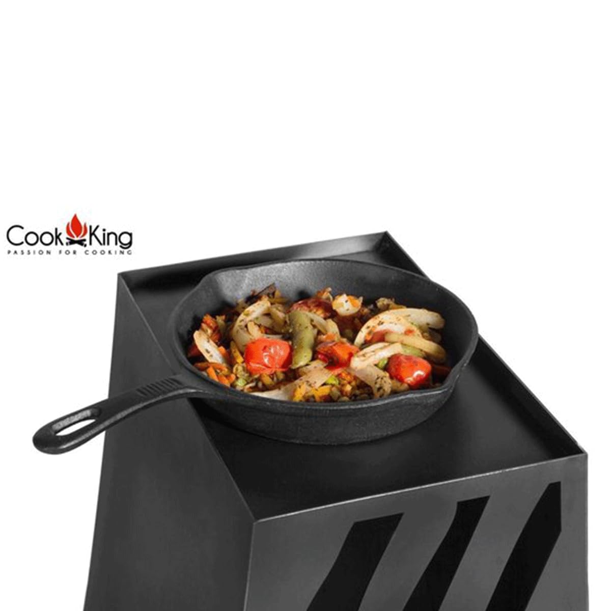 cookking-lima-gartenkamin-schwarz-stahl-50x33x108-cm image 7