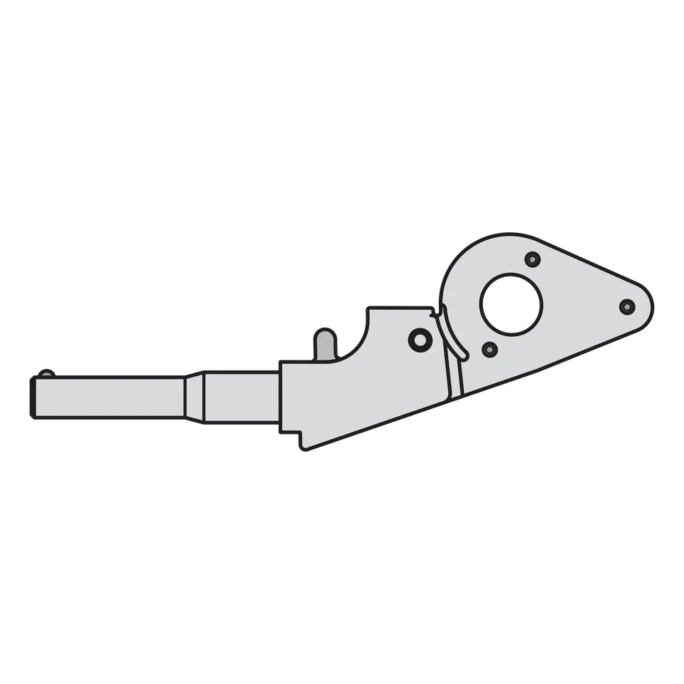 felco-10-10-1-griffeinheit-ohne-klinge-ersatzteil image 1