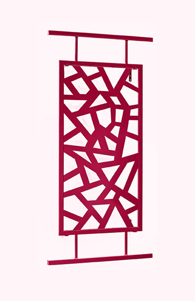 classic-garden-elements-torii-rankgitter-rot-100-x-200-cm image 1