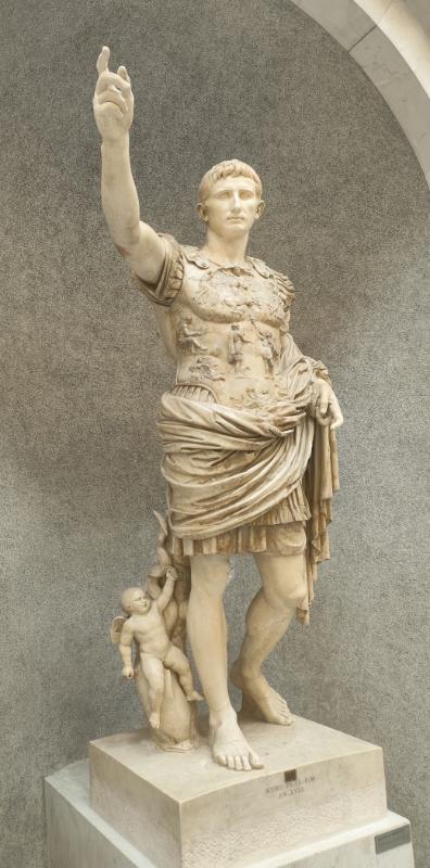 classic-garden-elements-augustus-primaporta-statue-lebensgro-marmor image 5