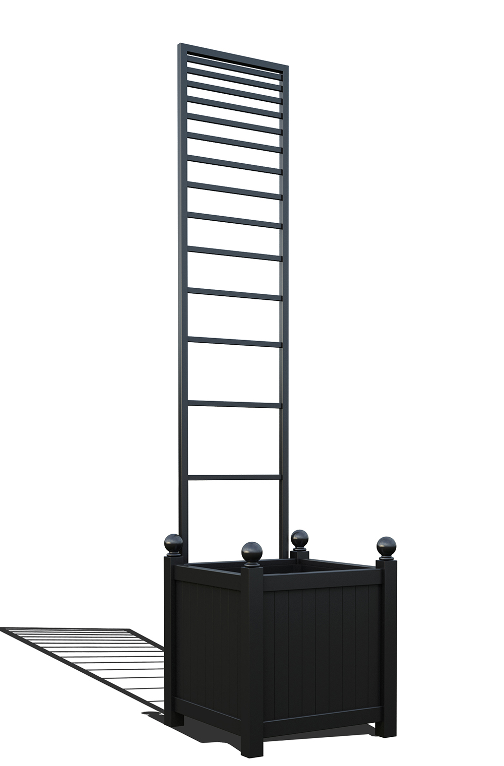 classic-garden-elements-phaistos-pflanzk-bel-metall-mit-spalier-180cm image 2