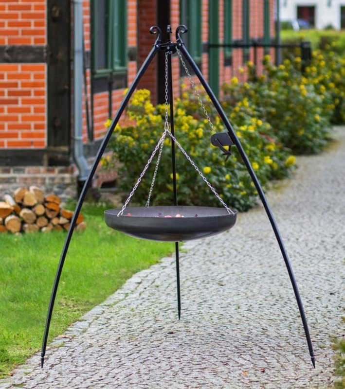 cookking-dreibein-kurbel-200-cm-wok-70-cm-stahl-grill image 8