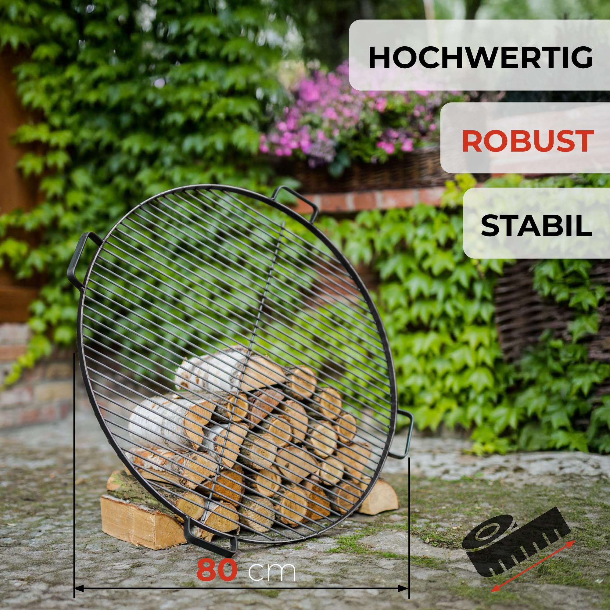 cookking-accessories-grillrost-stahl-80-cm-mit-4-griffen image 3