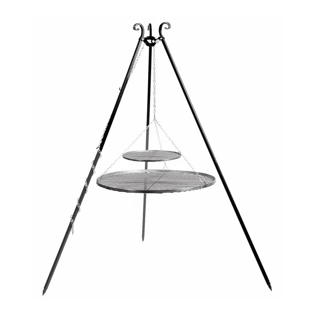 cookking-schwenkgrill-180cm-rohstahl-doppelgrillrost-70-40cm image 1