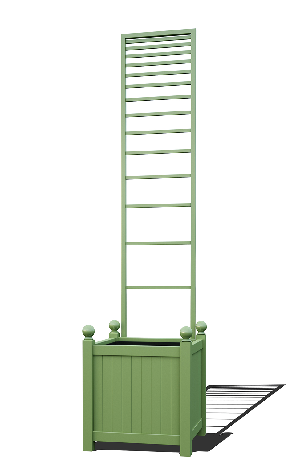 classic-garden-elements-phaistos-pflanzk-bel-metall-mit-spalier-180cm image 1