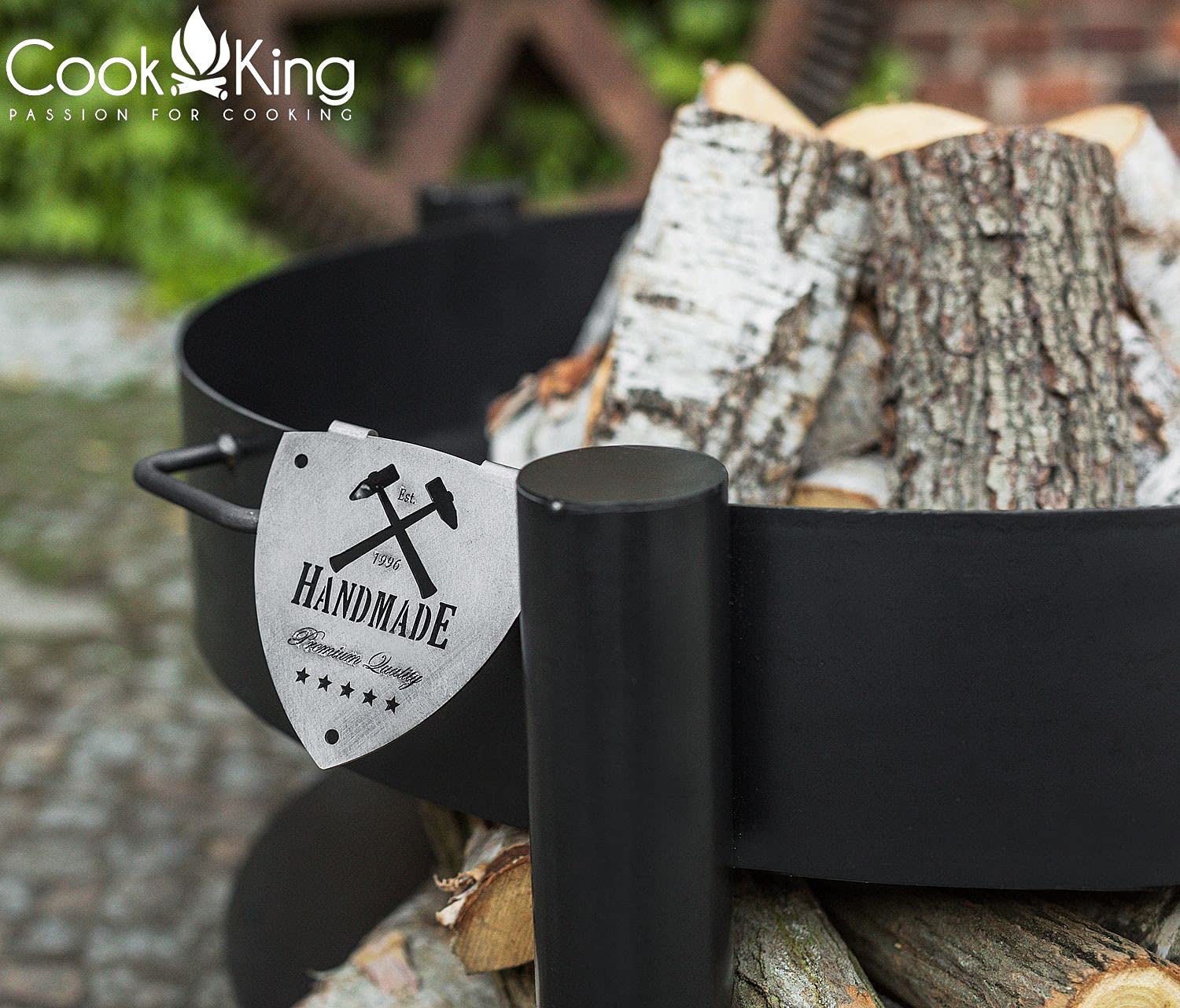 cookking-montana-feuerschale-70-cm-mit-holzfach-stahl-schwarz image 5