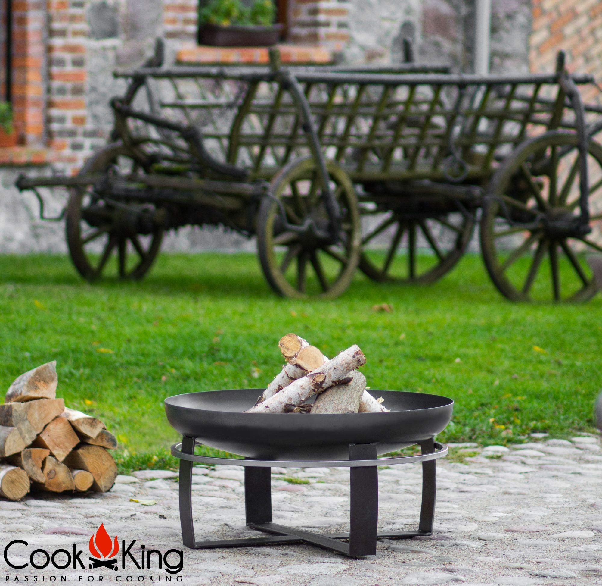 cookking-viking-feuerschale-80-cm-stahl-schwarz-mit-tragering image 3