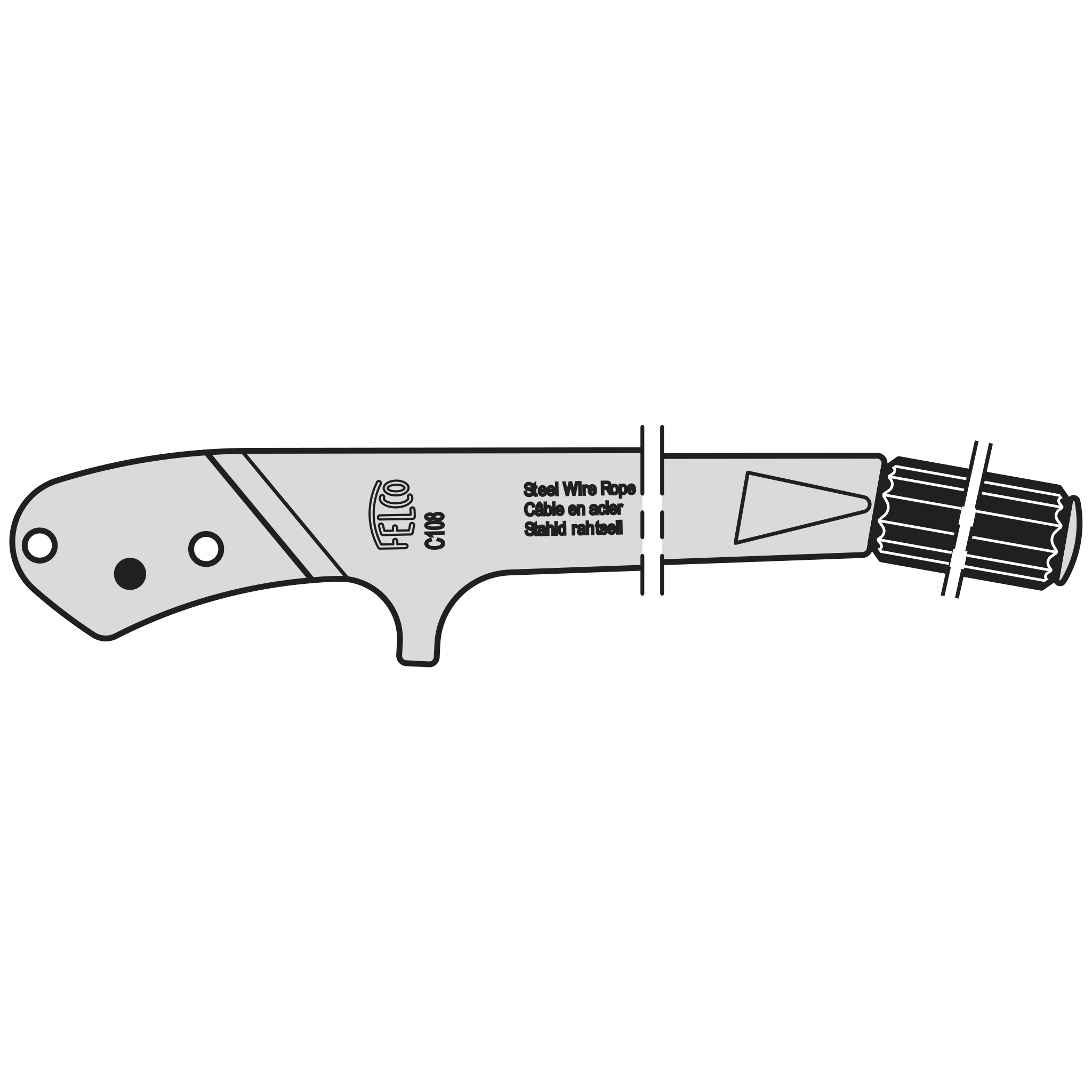 felco-c108-c108-2-griff-ersatzteil-mit-manschette-stift image 1