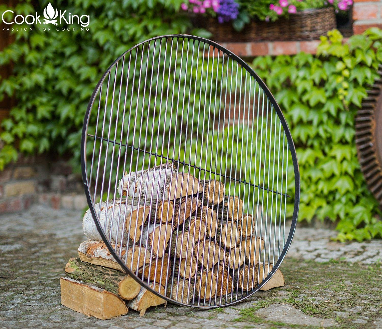 cookking-tripod-200-schwenkgrill-dreibein-200-cm-mit-stahlrost image 3