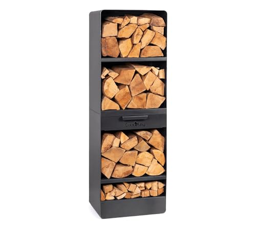 cookking-vento-kaminholzregal-40x30x120-cm-schwarz-stahl image 5