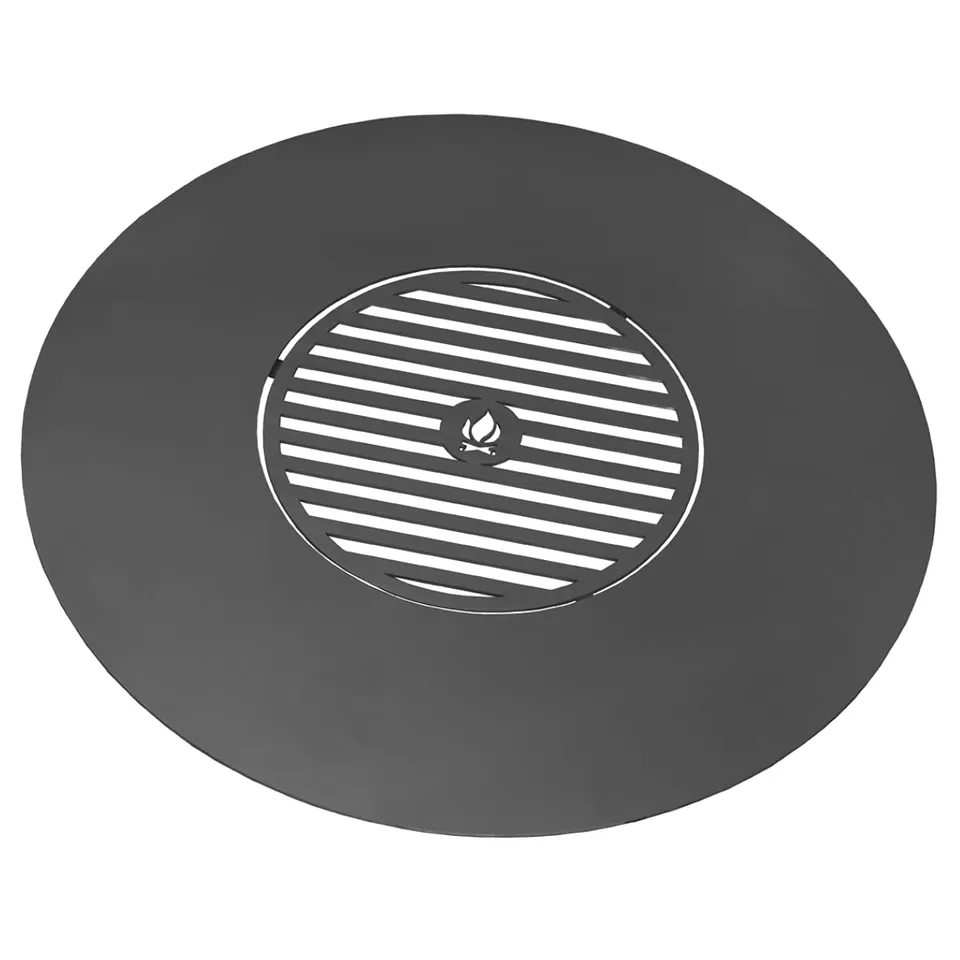 cookking-accessories-grillplatte-82-cm-feuerschale-mit-grillrost image 1