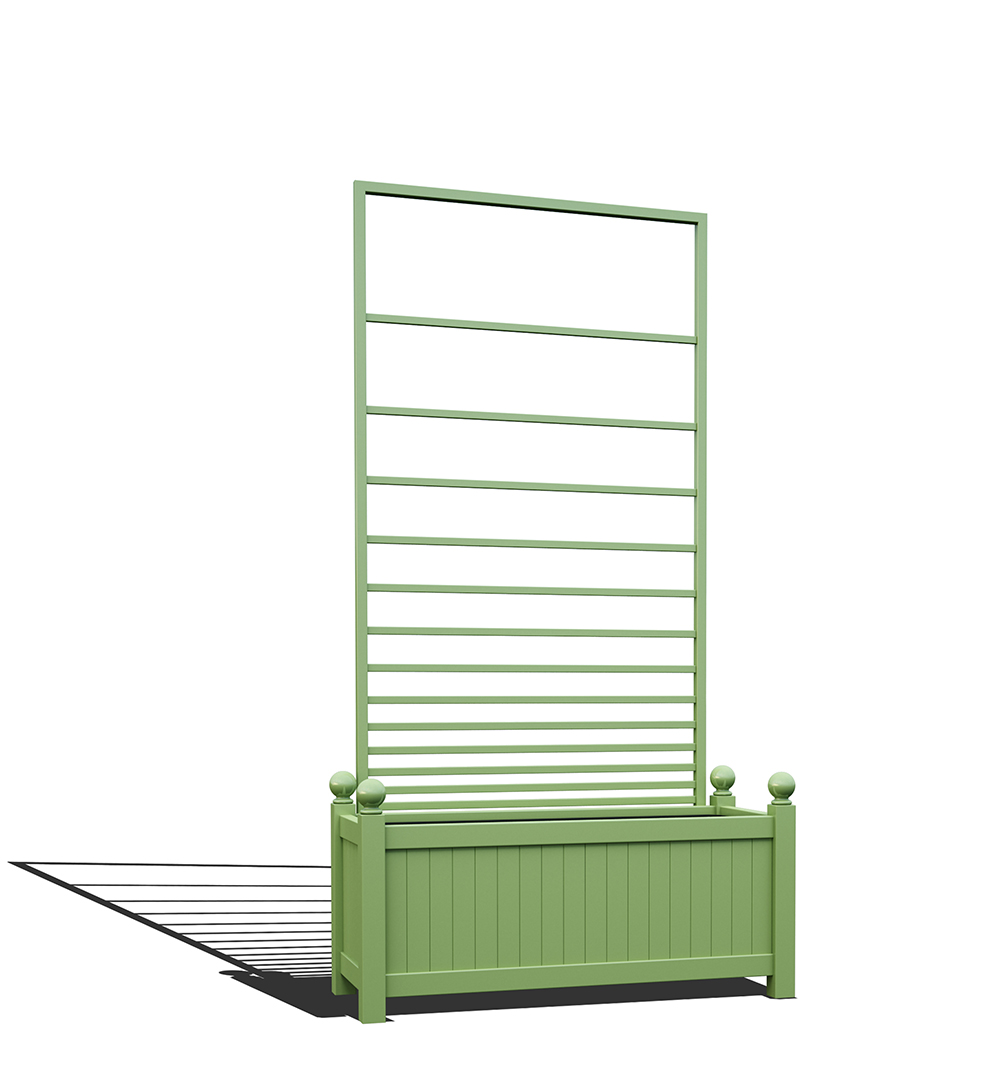 classic-garden-elements-andros-pflanzk-bel-mit-rankgitter-150-cm image 1