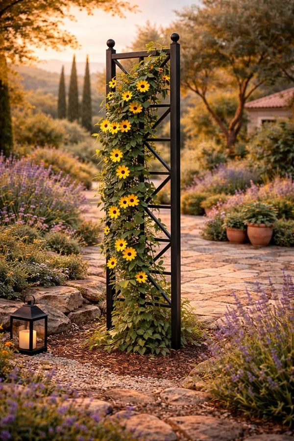 classic-garden-elements-ravenna-rankobelisk-schmiedeeisen-248cm image 1