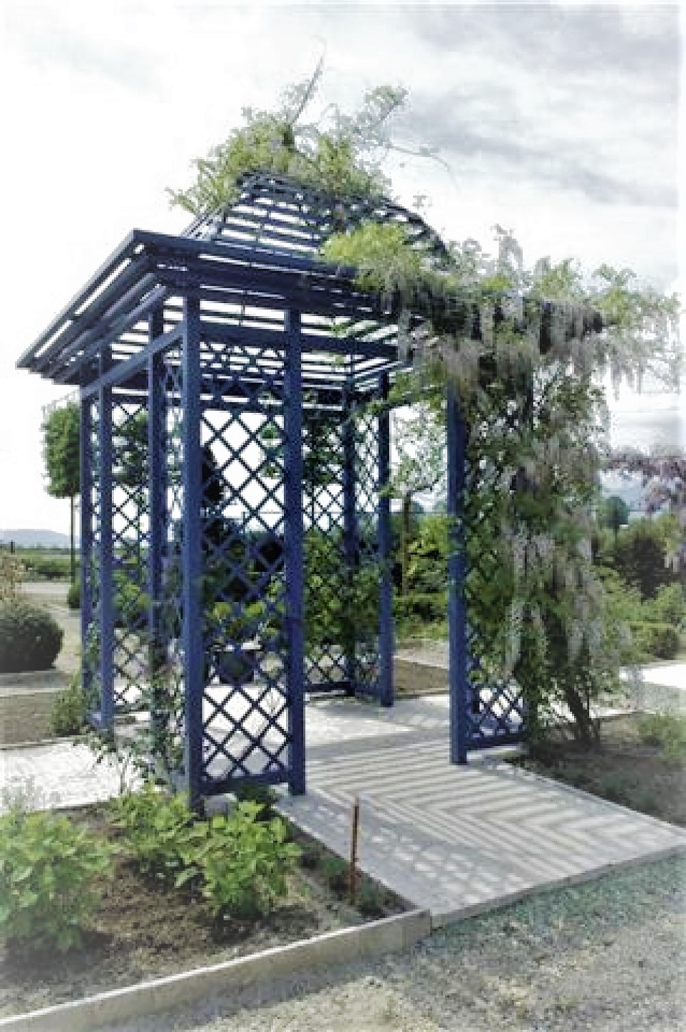 classic-garden-elements-wallingford-gartenpavillon-metall-schwarz image 6