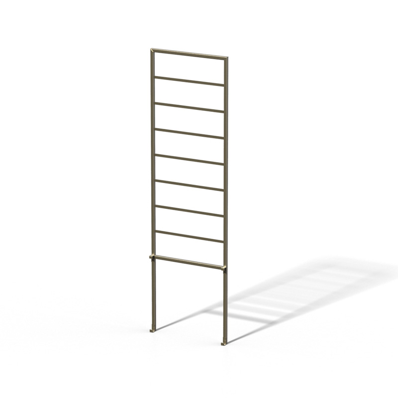classic-garden-elements-carystos-rankgitter-metall-spalier-50cm-schwarz image 1